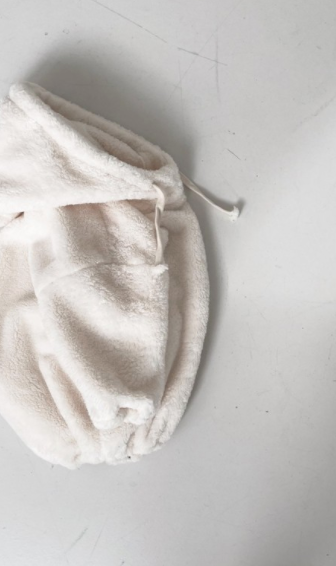 Bebe Sherpa Hood Romper