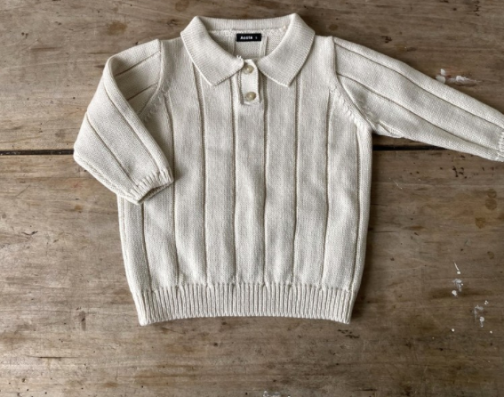 Collar Knit Sweater