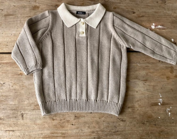 Collar Knit Sweater