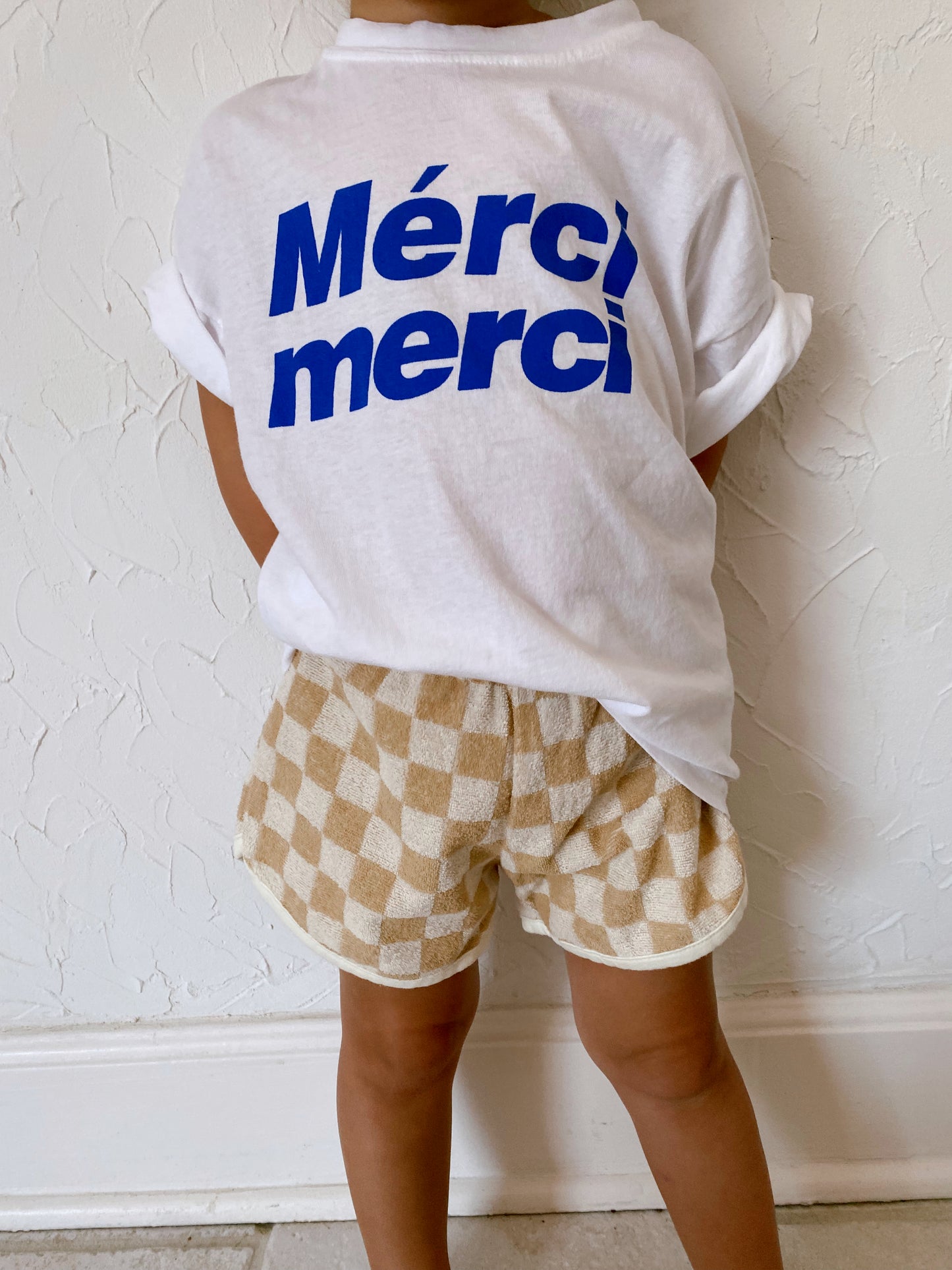 Check Terry Shorts