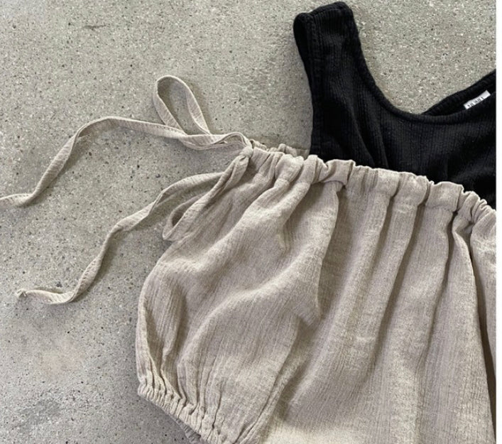 Isaac Romper & Bonnet