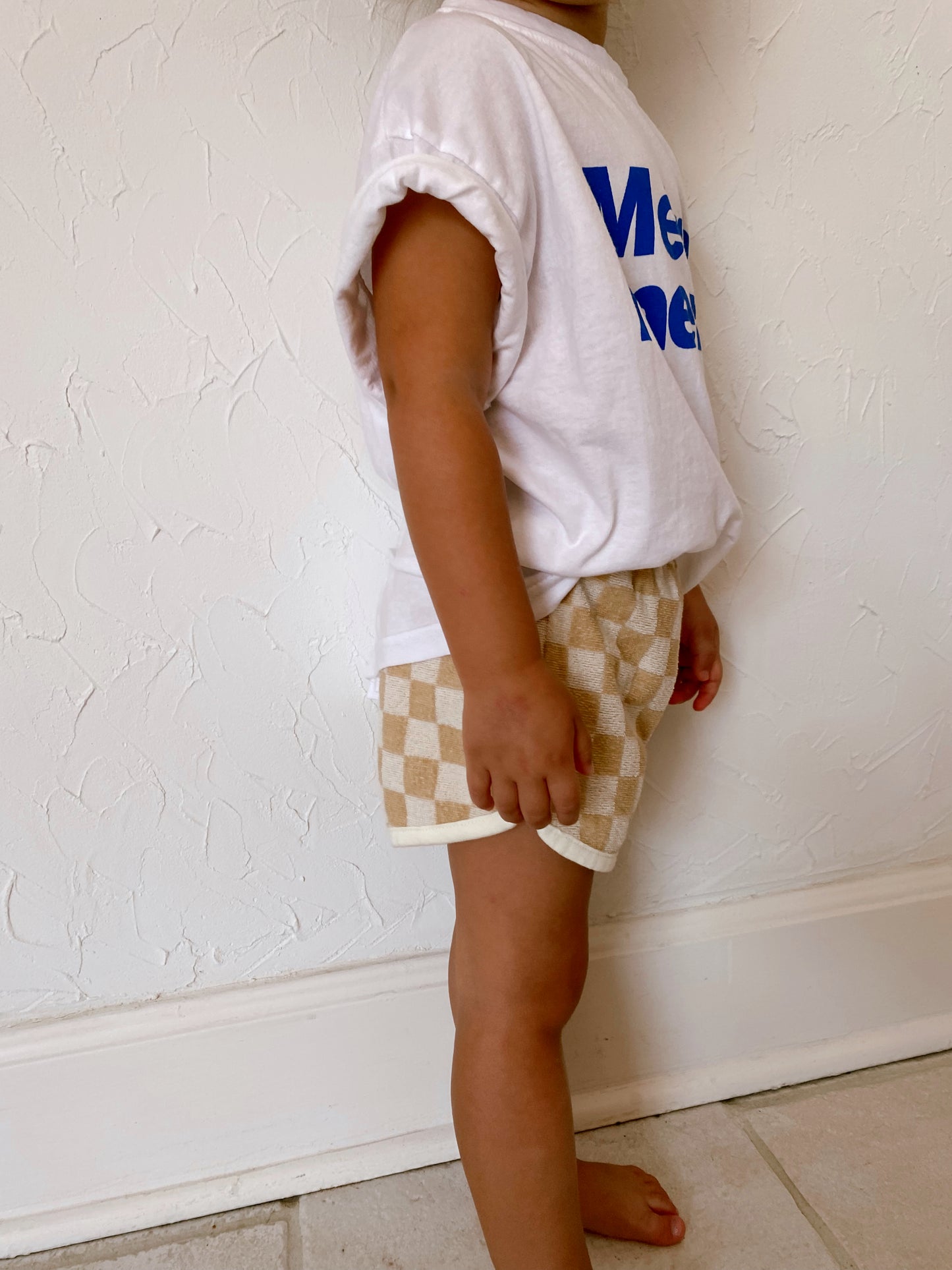 Check Terry Shorts
