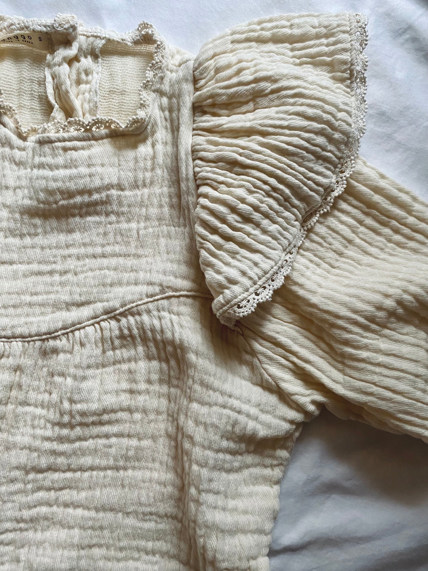 Cotton Frill Blouse