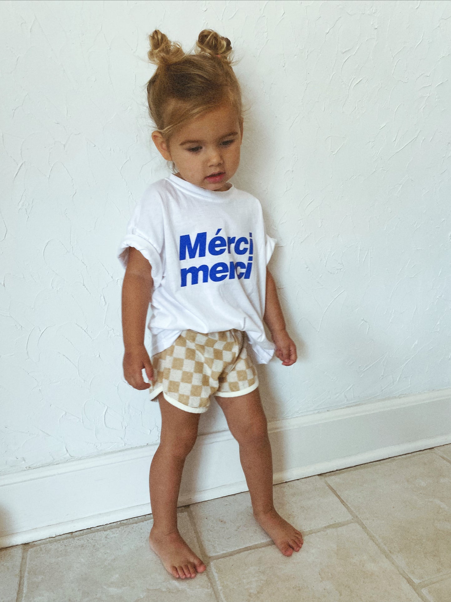 Check Terry Shorts