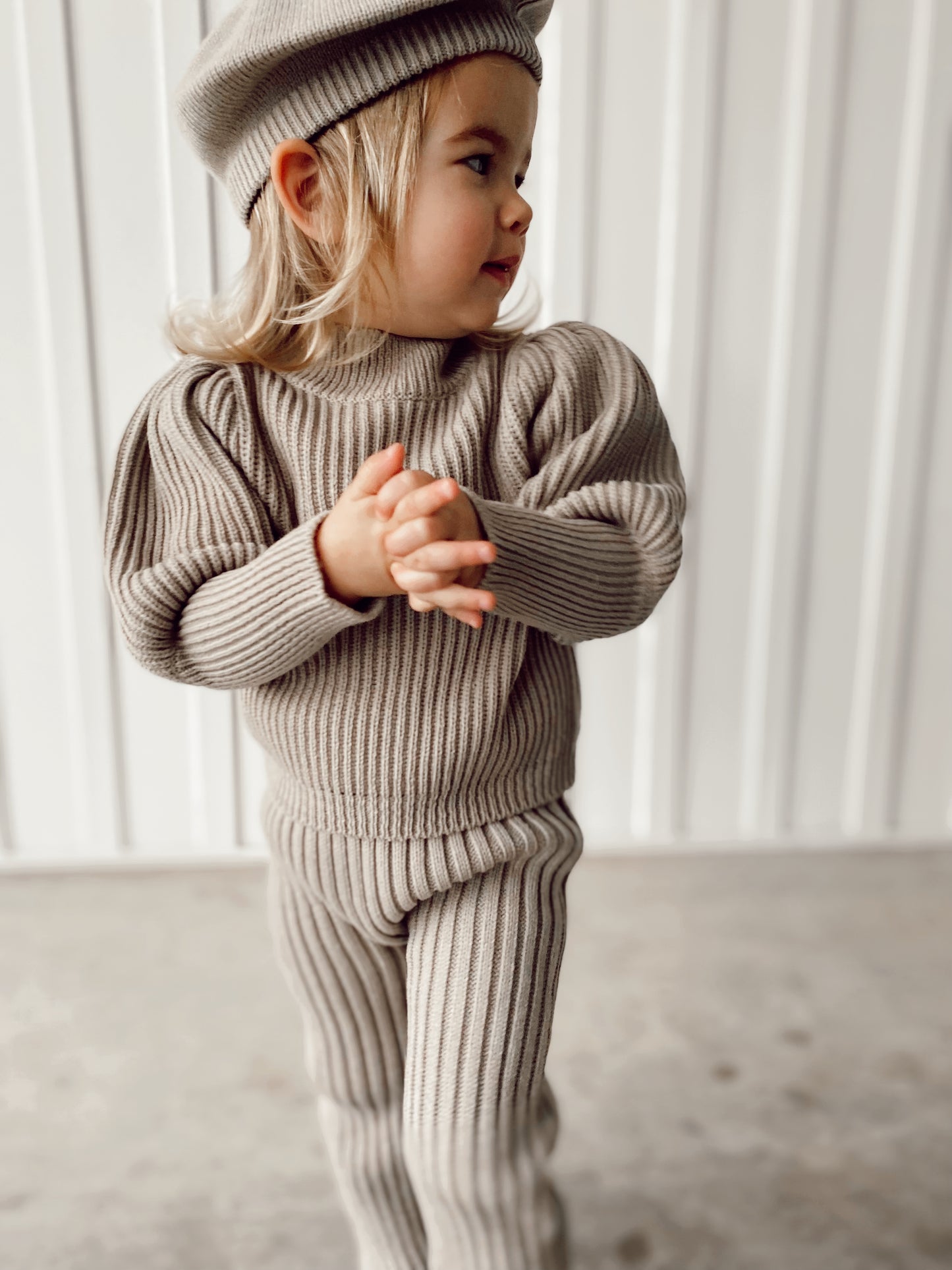 Puff Sleeve Knit