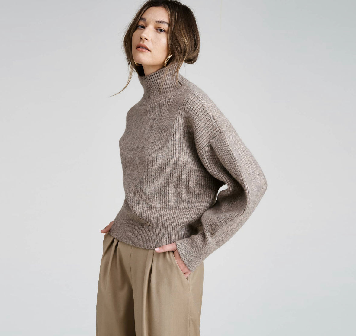 Funnel Neck Sweater