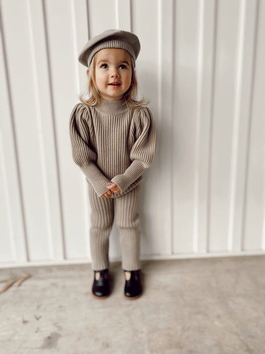 Puff Sleeve Knit