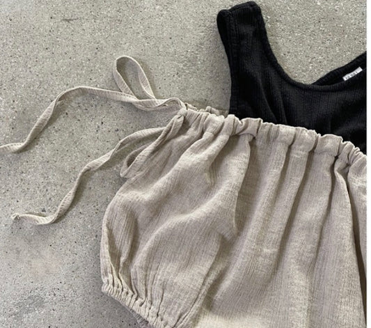 Isaac Romper & Bonnet
