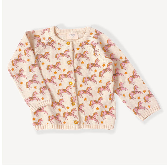 Carousel Horse Cardigan