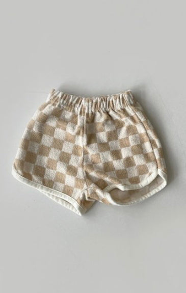 Check Terry Shorts