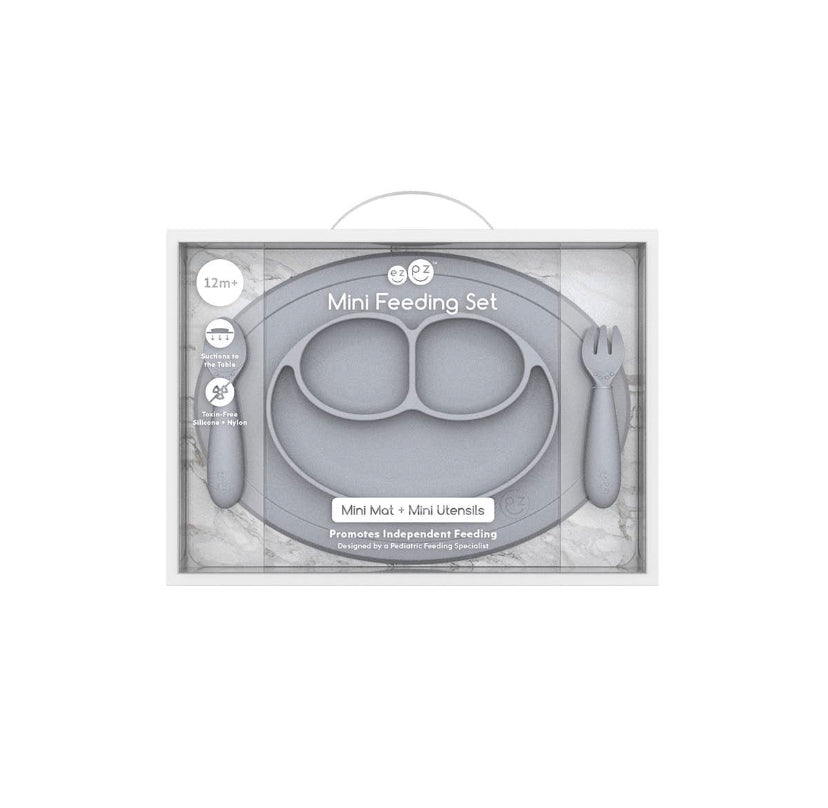 Mini Feeding Set - Pewter