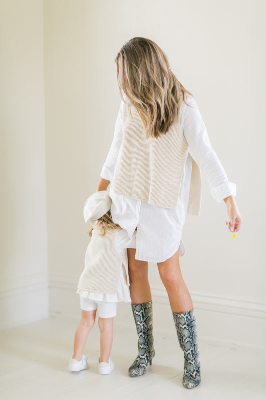 Mama Mochi Ribbed Vest