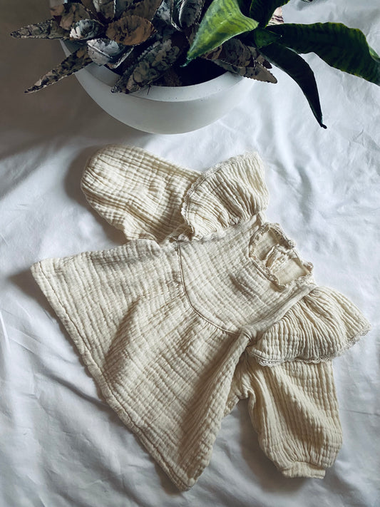 Cotton Frill Blouse